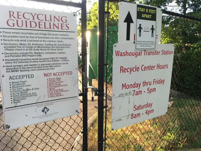 COLUMBIA RESOURCE COMPANY - WASHOUGAL TRANSFER STATION