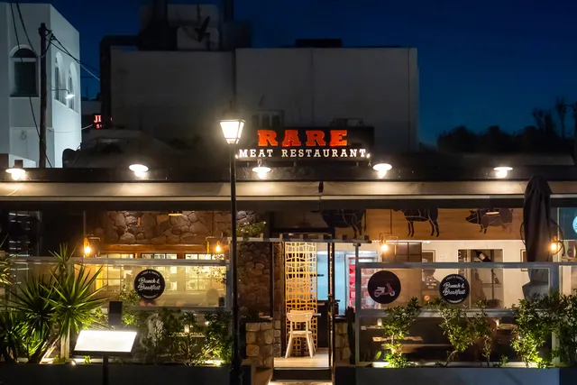 Rare Greek Restaurant Santorini