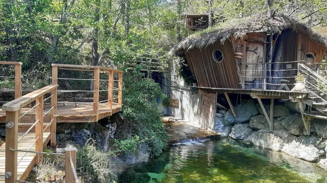 A Casetta di u Banditu: Location cabane gîte de charme rural ecogîte atypique proche mer Haute Corse