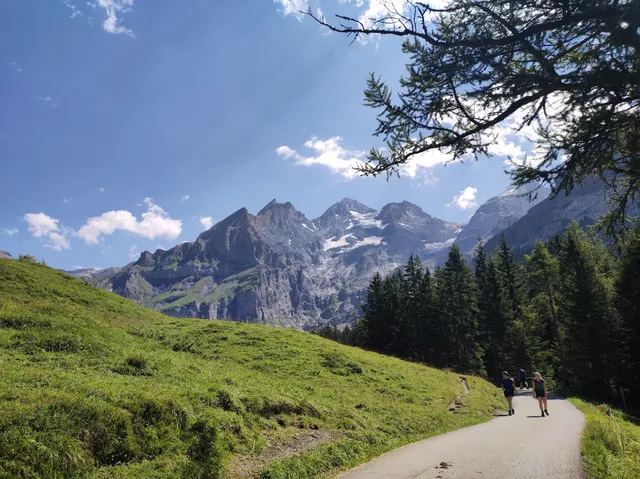 Bergweg zur Fründenhütte