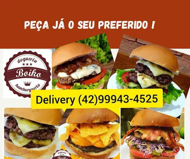 Hamburgueria e Pastelaria Boiko