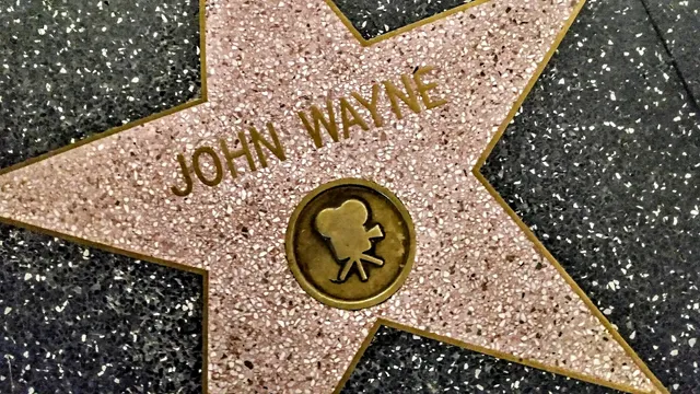 John Wayne Star on Walk Of Fame