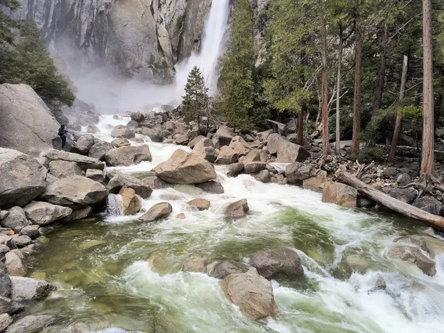 Lower Yosemite Falls Bridge
