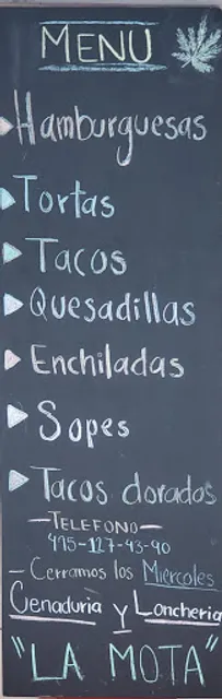 Cenaduria y loncheria