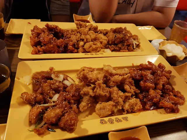 노랑통닭두정점