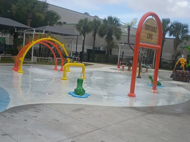 The splash pad