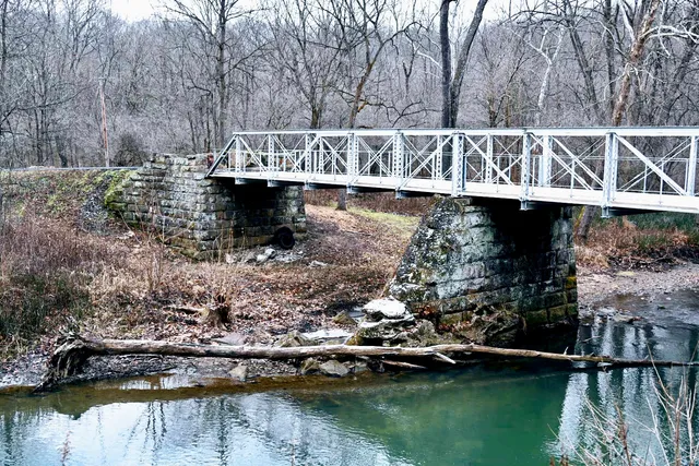 Historic Watts Mill Iron Bridge