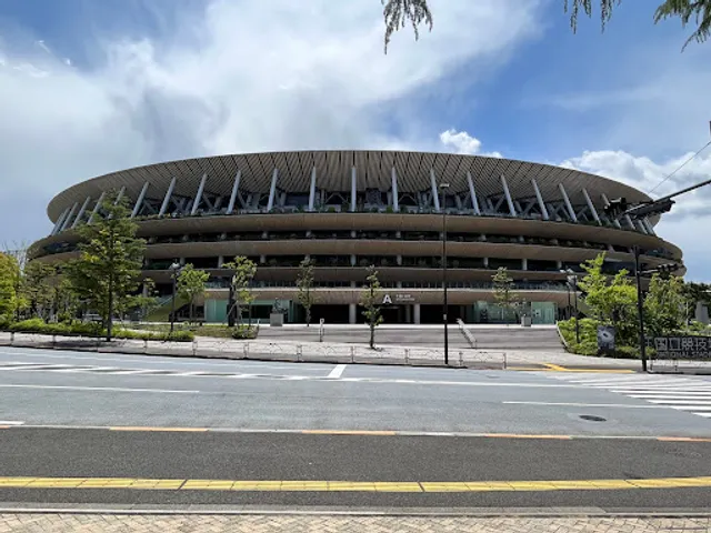 Japan national stadium Athletics field
