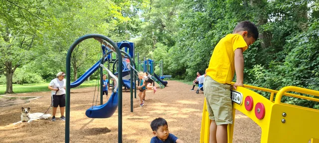Recently renovated neighborhood playground