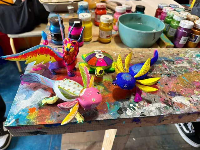 Taller de alebrijes Espíritus de Copal