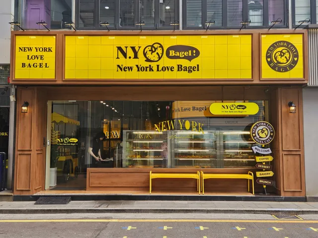 N.Y love bagel
