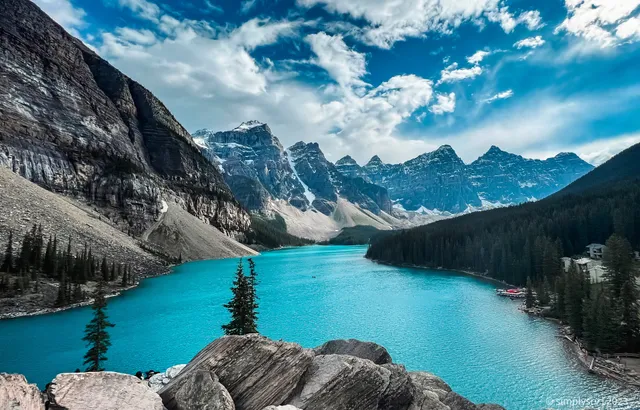 Moraine Lake Rockpile Trail
