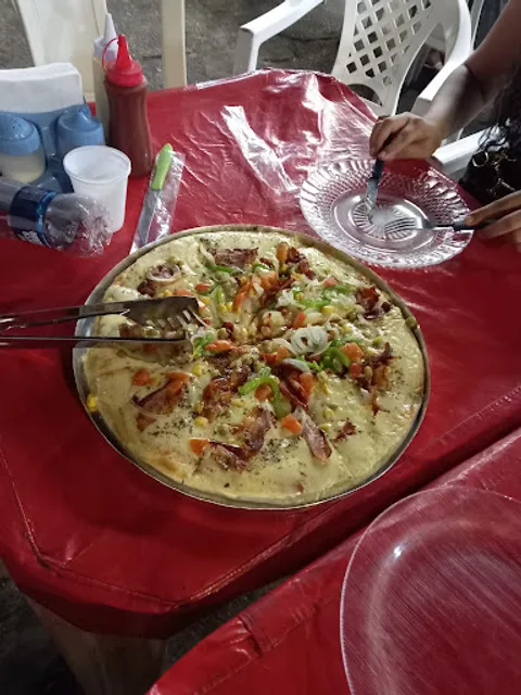 Praça de alimentação da cidade nova