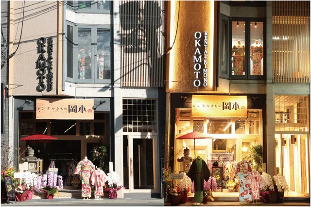 Rental Kimono Okamoto Yasaka Shrine
