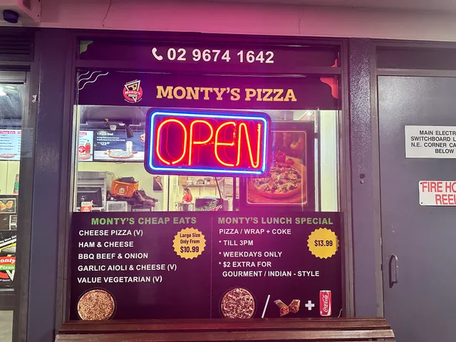 Monty’s Pizza Kings Langley