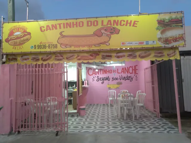 Cantinho do lanche dog da Lili