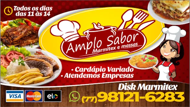 Marmitex Amplo Sabor
