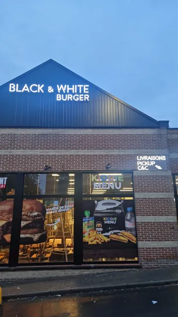 Black & White Burger Bruxelles Gare de l'Ouest