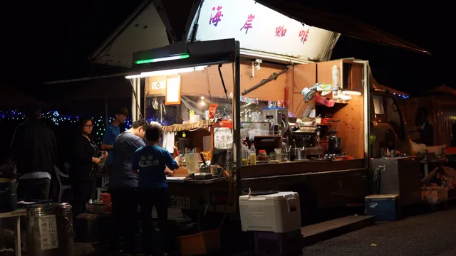 興達港海岸咖啡