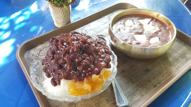 용호동할매 팥빙수 단팥죽