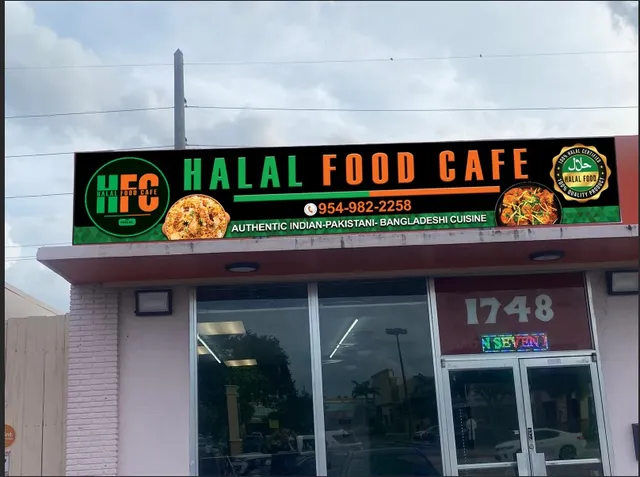 Halal food cafe
