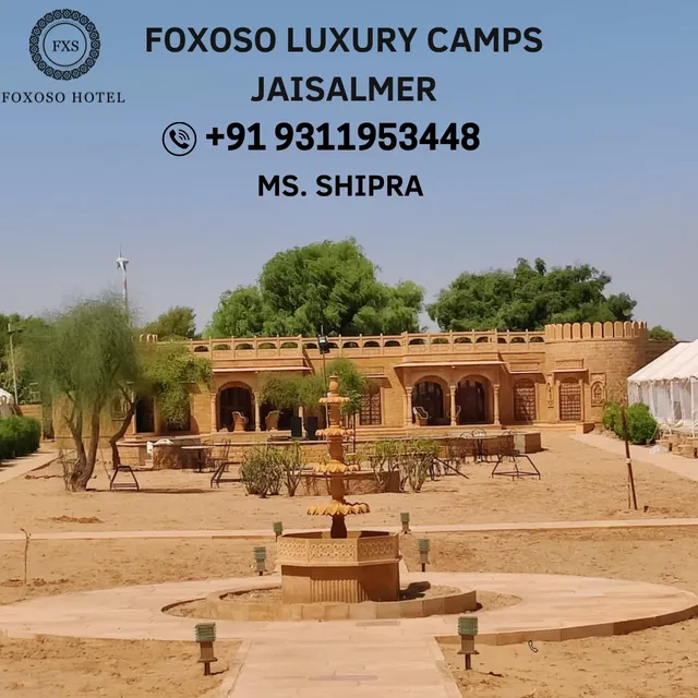 Foxoso Luxury Camps Jaisalmer