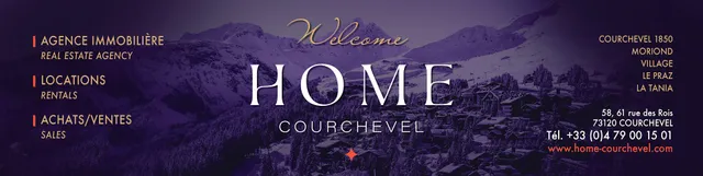 Home Courchevel - Locations d'appartements et chalets - Ventes - Services