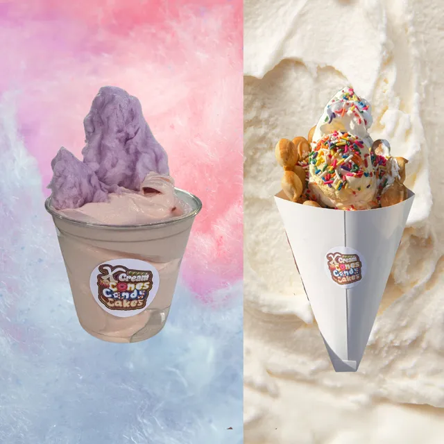 Xcream Cones Candy & Cakes