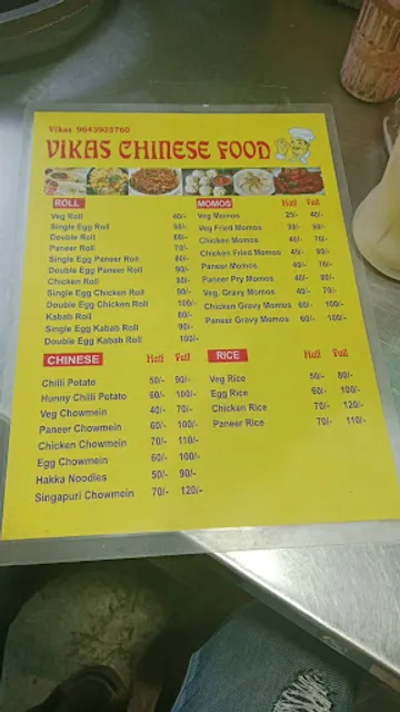 Vikas Chinese Food