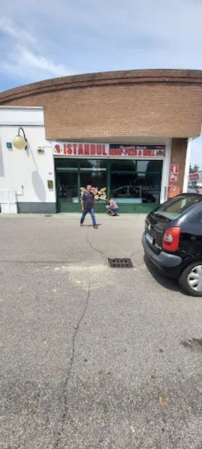 Turkish kebap pizza grill