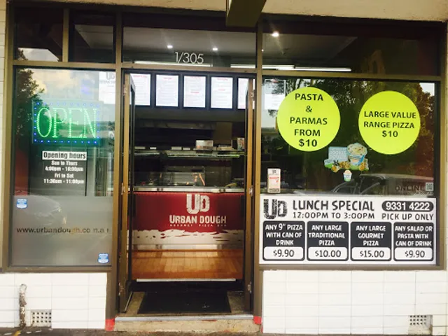 Urban Dough Pizza Bar Essendon