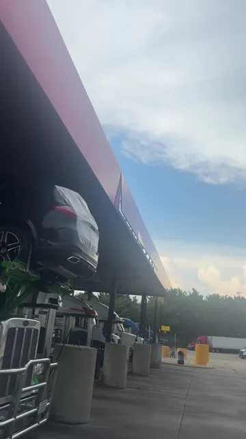 Flying J Gas Station Diesel Fuel Island