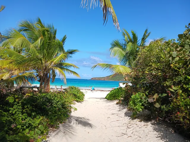 Flamenco Beach Parking Area