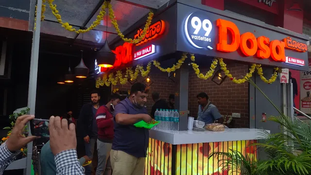 99 Varieties Dosa and Pav bhaji