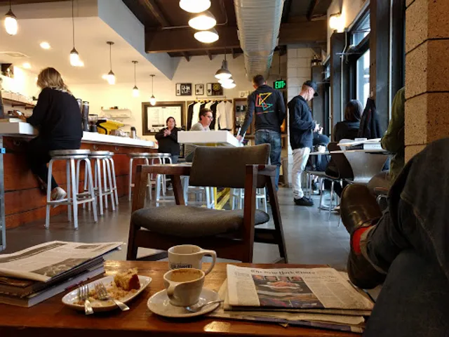 Blue Copper Coffee Room