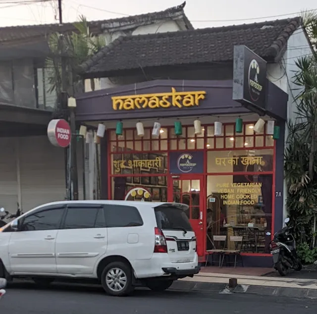 Namaskar Thali in Bali Pure Vegetarian Indian Restaurant