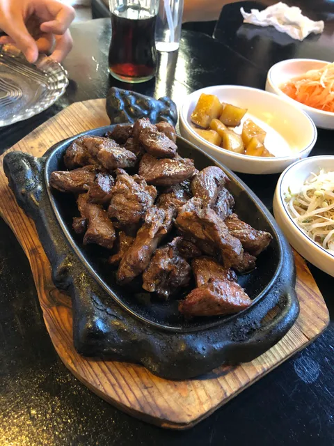 Asado Oriental estilo coreano (a la parrilla)