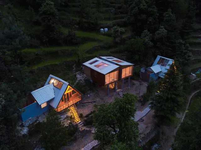 The Minimal Stargazing Cottages