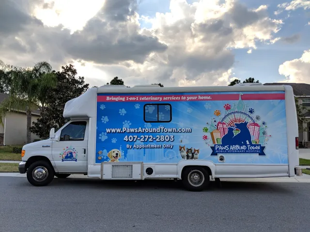 Paws Around Town Mobile Veterinary Hospital