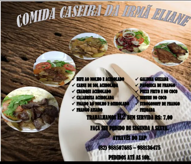Comida Caseira da Irmã Eliane
