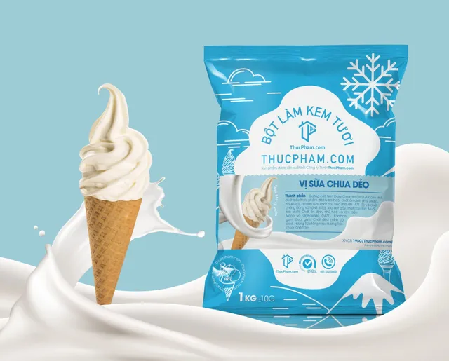 Bột Làm Kem Tươi ThucPham.com | CN Công Ty ThucPham.com HCM