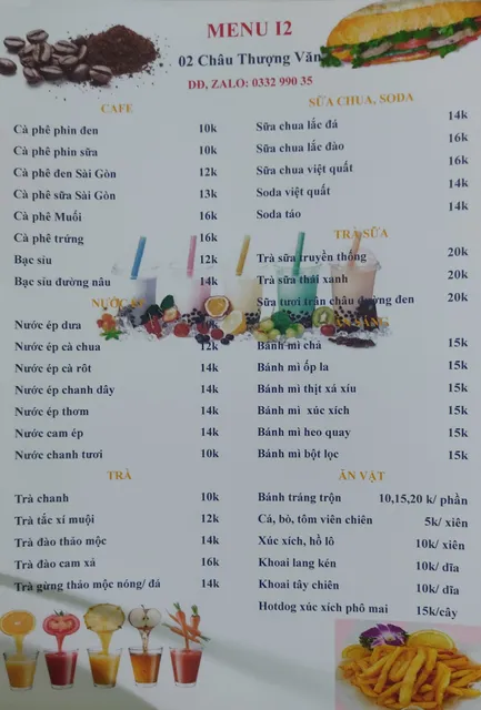 Cửa hàng vé máy bay, ăn uống, cà phê, cháo ếch singapore