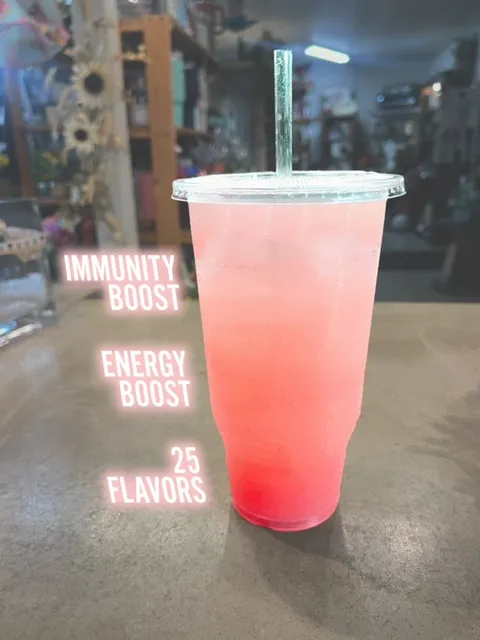 Drink Spot inside The Flower Shop