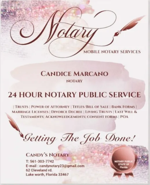 Candy’s Notary