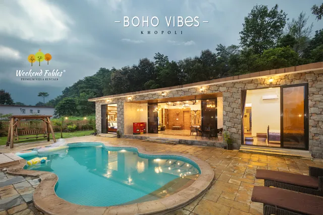 Weekend Fables - Boho Vibes | Villa in Khopoli