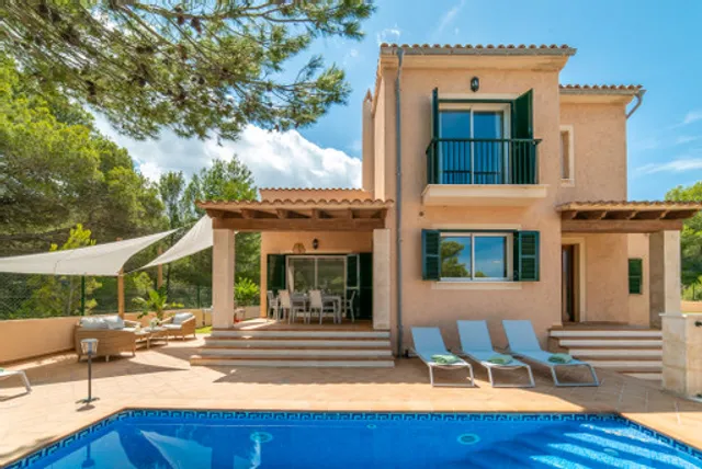 Villa Cala Mesquida - stylish 3 bedroom holiday villa with pool and garden, a short walk away from the beach