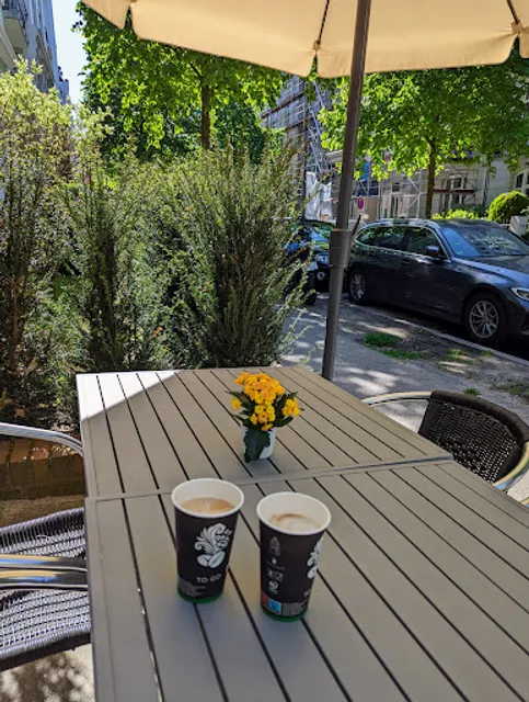 Flamingo Flower Sweet Coffee Bar