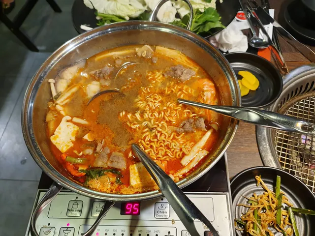 The jeju bbq and hot pot