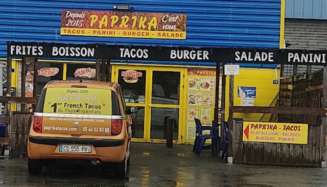 Paprika Tacos Royan : Restaurant - Fast Food- Snack - Sandwicherie