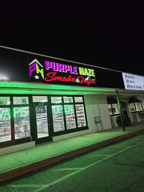 Purple haze smoke and vape